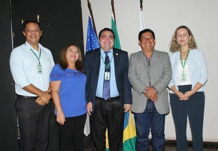 Reitor Sylvio Puga deu posse aos novos gestores do IFCHS